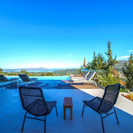 In Vivo - Amazing View -90sqm Heated Pool Ájosz Pávlosz