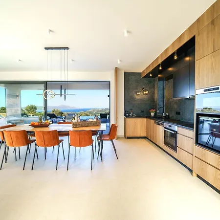 In Vivo - Amazing View -90sqm Heated Pool Villa Agios Pavlos (Chania)