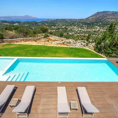 In Vivo - Amazing View -90sqm Heated Pool Villa Ájosz Pávlosz