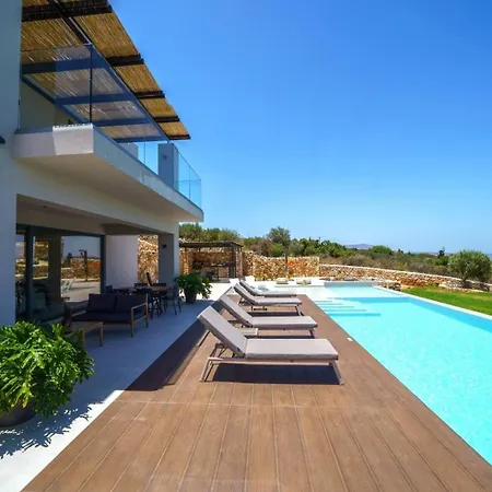 Villa In Vivo - Amazing View -90sqm Heated Pool Agios Pavlos (Chania)