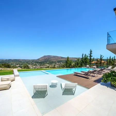 In Vivo - Amazing View -90sqm Heated Pool Agios Pavlos (Chania)
